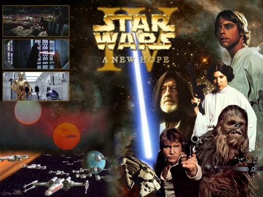 スターウォーズ新たな希望のポスター